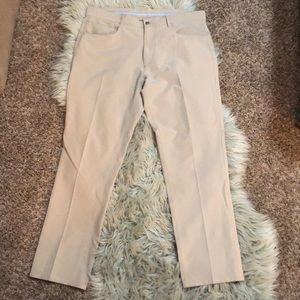 Khaki Men’s Foot Joy Golf Pants